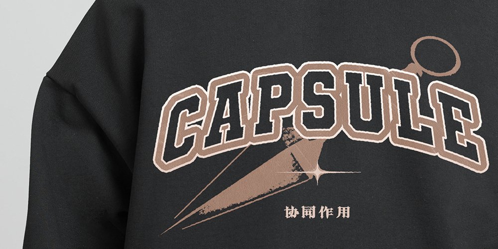 Collegiate Kunai Capsule Crewneck - StormCapsule