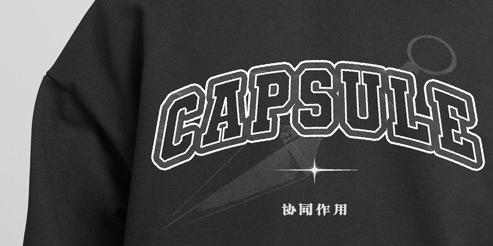 Collegiate Kunai Capsule Crewneck - StormCapsule