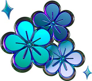 Metallic Flower Twitch Badges | Discord Icons | Emotes - (24) Stream Badge Pack - StormCapsule